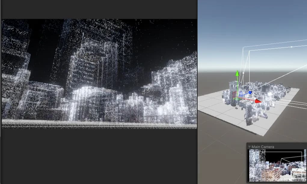 Shibuya VR Particle System